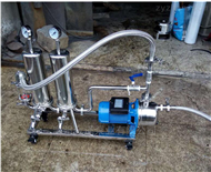 不锈钢304卫生级防爆酒用过滤机简介