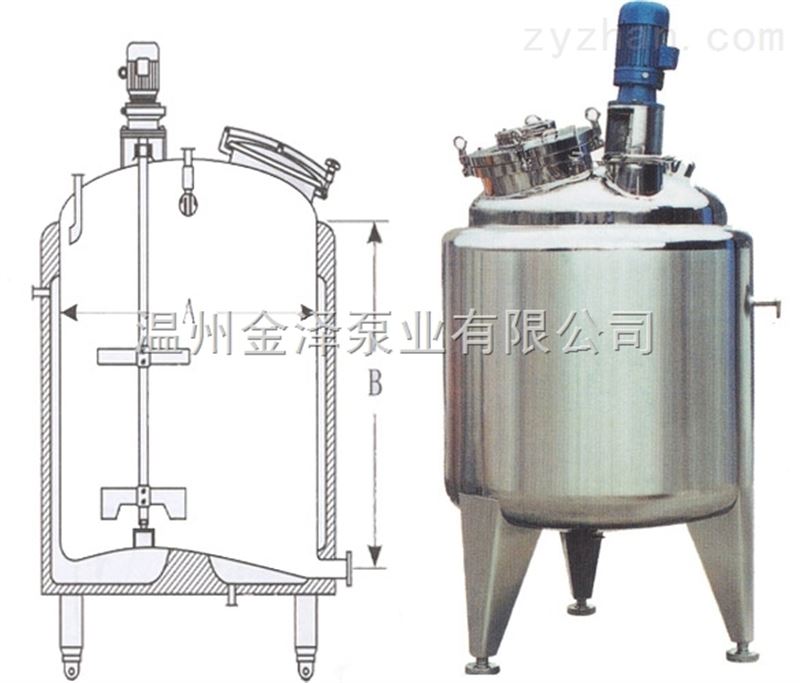 不锈钢搅拌发酵罐