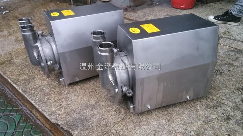 CIP回程自吸泵应用